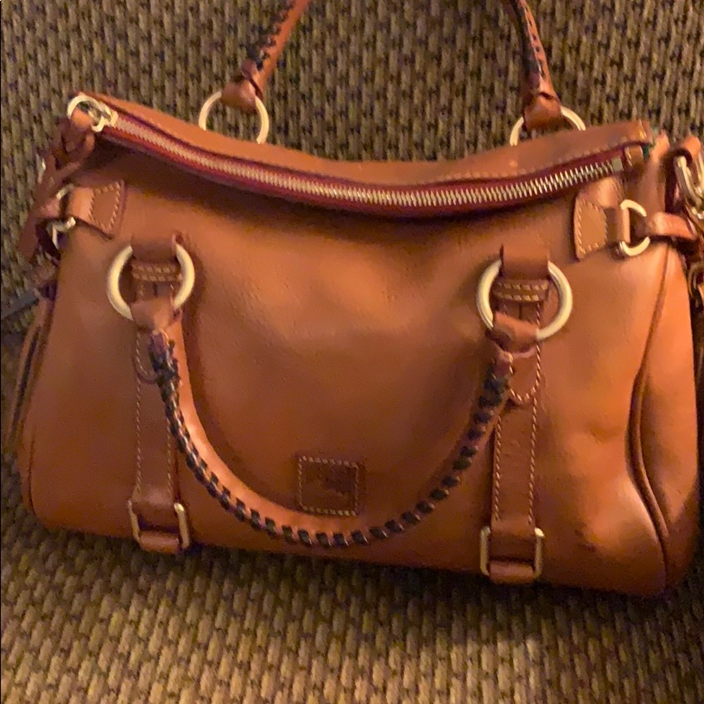Dooney & Bourke Small Natural Florentine Satchel